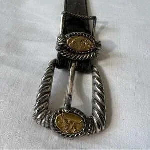 Brighton Museum Belt 37803 Brighton Museum Collection Sz Sm Belt-37803-Pegasus Buckle  main image 3